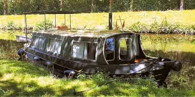 Narrow boat Bretagne